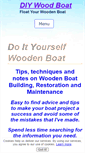 Mobile Screenshot of diy-wood-boat.com